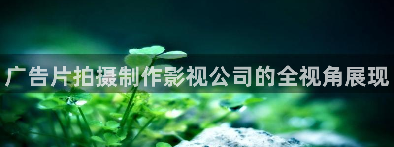 广告片拍摄制作影视公司的全视角展现